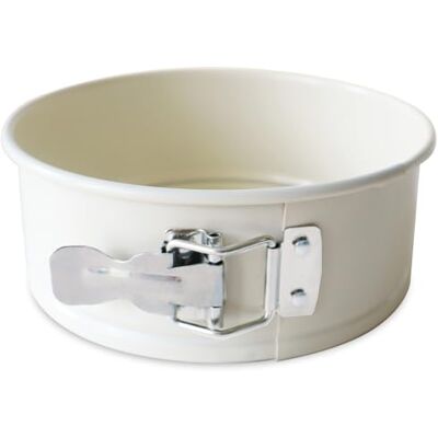 ScrapCooking Scharniervorm 22 cm – vorm voor cheesecakes, cakes & flans – ronde vorm van metaal – geschikt voor oven en vriezer – bakvorm voor cake – beige – 1296 ScrapCooking Scharniervorm 22 cm – vorm voor cheesecakes, cakes & flans – ronde vorm van metaal – geschikt voor oven en vriezer – bakvorm voor cake – beige – 1296
