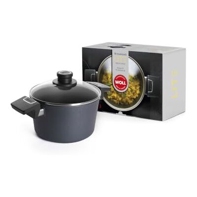 WOLL Diamond Lite Gussbeker - 20cm, Zwart, Ovenbestendig WOLL Diamond Lite Gussbeker - 20cm, Zwart, Ovenbestendig
