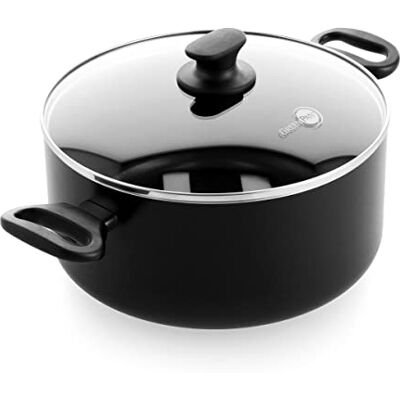 GreenPan Keramische Kookpan 24cm/4.9L Geschikt voor inductie en vaatwasmachinebestendig Gezonde antiaanbaklaag zonder PFAS, Cambridge GreenPan Keramische Kookpan 24cm/4.9L Geschikt voor inductie en vaatwasmachinebestendig Gezonde antiaanbaklaag zonder PFAS, Cambridge