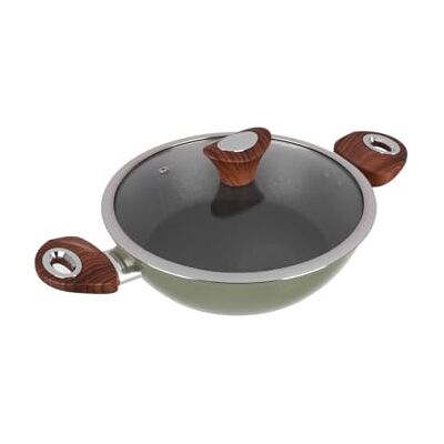KASANOVA Koekenpan 24 cm groen - Keukengerei KASANOVA Koekenpan 24 cm groen - Keukengerei