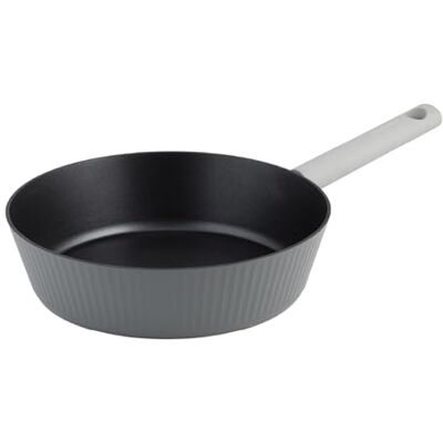 Florina Aluminium Braadpan Serrano 28 cm 3,5l I Met Soft-Touch-handgrepen I Lichtgewicht en Robuuste Braadpan I Antiaanbaklaag I Gestreepte Structuur Pan met Elegant Ontwerp Florina Aluminium Braadpan Serrano 28 cm 3,5l I Met Soft-Touch-handgrepen I Lichtgewicht en Robuuste Braadpan I Antiaanbaklaag I Gestreepte Structuur Pan met Elegant Ontwerp