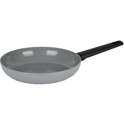 Sitram 716954 Aluminium pan grijs SILICE collectie Ø 28 cm gezonde antiaanbaklaag van keramiek gegarandeerd PFAS-vrij hittebestendige handgreep voor alle warmtebronnen inclusief inductie Sitram 716954 Aluminium pan grijs SILICE collectie Ø 28 cm gezonde antiaanbaklaag van keramiek gegarandeerd PFAS-vrij hittebestendige handgreep voor alle warmtebronnen inclusief inductie