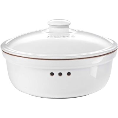 Römertopf 809 04 Broodpot rond keramiek broodmand wit Ø 30,0 cm Römertopf 809 04 Broodpot rond keramiek broodmand wit Ø 30,0 cm