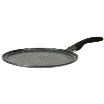 Sitram 714224 Crêpemaker gegoten aluminium Ø 30 cm anti-aanbaklaag zonder PFOA Whitford Xylan 2-laags steeneffect hittebestendige soft-touch handgreep voor alle warmtebronnen inclusief inductie Sitram 714224 Crêpemaker gegoten aluminium Ø 30 cm anti-aanbaklaag zonder PFOA Whitford Xylan 2-laags steeneffect hittebestendige soft-touch handgreep voor alle warmtebronnen inclusief inductie