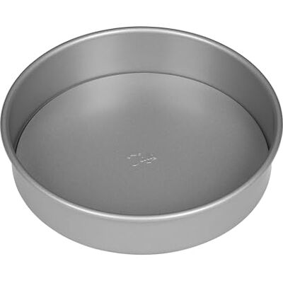 Tala Ronde Lage Bakvorm 21,6 x 5 cm met Losse Bodem van Koolstofstaal met Antiaanbaklaag voor Taarten Cheesecake en Biscuitlagen Geschikt voor Oven Koelkast en Vriezer Tala Ronde Lage Bakvorm 21,6 x 5 cm met Losse Bodem van Koolstofstaal met Antiaanbaklaag voor Taarten Cheesecake en Biscuitlagen Geschikt voor Oven Koelkast en Vriezer