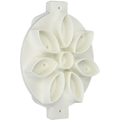 PADERNO World Cuisine Madeliefje-opdruk broodstempel, rond, 8,9 cm PADERNO World Cuisine Madeliefje-opdruk broodstempel, rond, 8,9 cm