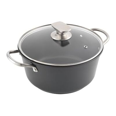 Metaltex Tempo kookpan, aluminium, gesmeed, 24 cm Metaltex Tempo kookpan, aluminium, gesmeed, 24 cm
