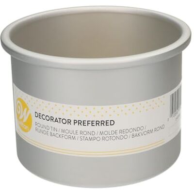 Wilton Extra Diepe Ronde Cakevorm 12,5 x 10 cm Wilton Extra Diepe Ronde Cakevorm 12,5 x 10 cm