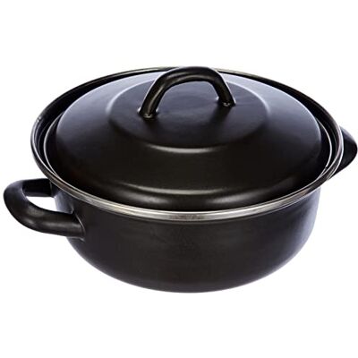 KRÜGER KB20 Zwarte Mat 20cm Casserolle - Keukengerei KRÜGER KB20 Zwarte Mat 20cm Casserolle - Keukengerei