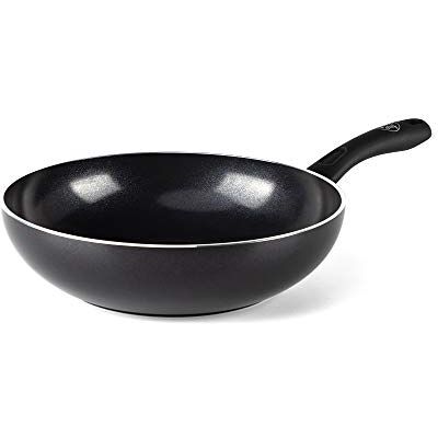 GreenChef Diamond Gezonde Keramische Antiaanbaklaag 28cm/3.7 Liter Wokpan, PFAS-Vrij, Inductie, Vaatwasmachinebestendig, Zwart GreenChef Diamond Gezonde Keramische Antiaanbaklaag 28cm/3.7 Liter Wokpan, PFAS-Vrij, Inductie, Vaatwasmachinebestendig, Zwart