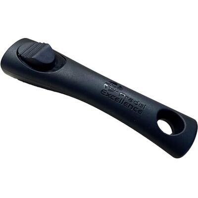 Pradel Excellence PCUI001036 Afneembare handgreep Premium-serie, zwart, 18 cm, van bakeliet Handvat voor steelpan, pan, stoofpan en wok Premium serie PCUI001 Pradel Excellence PCUI001036 Afneembare handgreep Premium-serie, zwart, 18 cm, van bakeliet Handvat voor steelpan, pan, stoofpan en wok Premium serie PCUI001