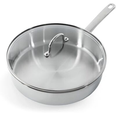 BK Bright - Bright - 28 cm - RVS handvat - Skillet BK Bright - Bright - 28 cm - RVS handvat - Skillet
