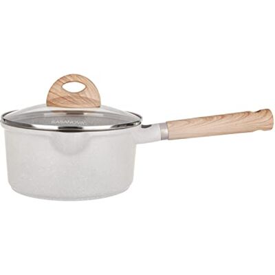 Kasanova 18cm Sauspan met Deksel - Keukengerei Kasanova 18cm Sauspan met Deksel - Keukengerei