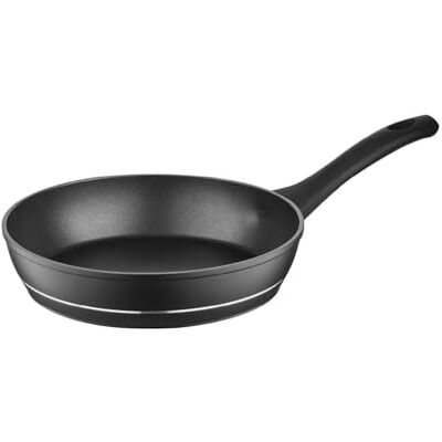 Florina Aluminium Koekenpan I 26 cm Diameter I Universele Pan DELUX I Antiaanbaklaag I Krasbestendige Pan I Inductiebodem I Pan Geschikt voor Inductiekookplaat, Gasfornuis, Elektrisch Fornuis (Zwart) Florina Aluminium Koekenpan I 26 cm Diameter I Universele Pan DELUX I Antiaanbaklaag I Krasbestendige Pan I Inductiebodem I Pan Geschikt voor Inductiekookplaat, Gasfornuis, Elektrisch Fornuis (Zwart)