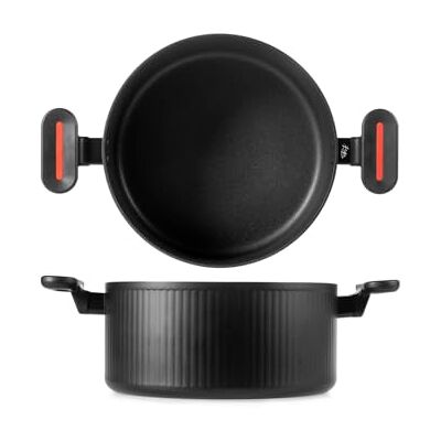 H&H By Bruno Barbieri Casseruola Antiaderente Voyage Cm 26 H&H By Bruno Barbieri Casseruola Antiaderente Voyage Cm 26