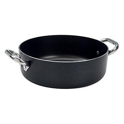 Agnelli AlBlack 40cm Anti-aanbaklaag Kookpan - Kookgerei Agnelli AlBlack 40cm Anti-aanbaklaag Kookpan - Kookgerei