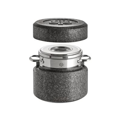 Schulte-Ufer 6311-236-20 i thermopot Romana i, 20 cm, roestvrij staal, zwart Schulte-Ufer 6311-236-20 i thermopot Romana i, 20 cm, roestvrij staal, zwart