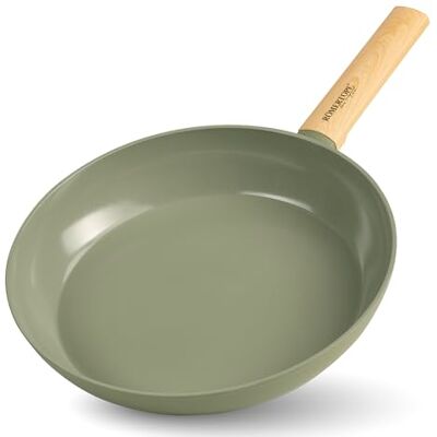 Römertopf 26 cm braadpan – inhoud 2 l, aluminium met keramische antiaanbaklaag, geschikt voor alle warmtebronnen, inclusief inductie, groen Römertopf 26 cm braadpan – inhoud 2 l, aluminium met keramische antiaanbaklaag, geschikt voor alle warmtebronnen, inclusief inductie, groen
