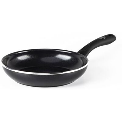 GreenChef Diamond Gezonde Keramische Koekenpan met Anti-aanbaklaag 20 cm, Ei-pan, PFAS-vrij, Geschikt voor inductie, Ovenbestendig tot 160˚C, Vaatwasmachinebestendig, Zwart GreenChef Diamond Gezonde Keramische Koekenpan met Anti-aanbaklaag 20 cm, Ei-pan, PFAS-vrij, Geschikt voor inductie, Ovenbestendig tot 160˚C, Vaatwasmachinebestendig, Zwart