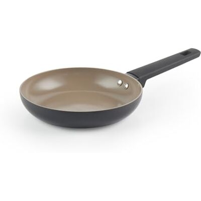 Salter BW12870EU7 Ceramic 20 cm Frying Pan – Recycled Aluminium Body, Healthy PFOA & PFAS-Free Non-Stick Coating, Induction Suitable, Easy Clean, Soft Touch Stay Cool Handle, Egg/Omelette Cooking Pan Salter BW12870EU7 Ceramic 20 cm Frying Pan – Recycled Aluminium Body, Healthy PFOA & PFAS-Free Non-Stick Coating, Induction Suitable, Easy Clean, Soft Touch Stay Cool Handle, Egg/Omelette Cooking Pan
