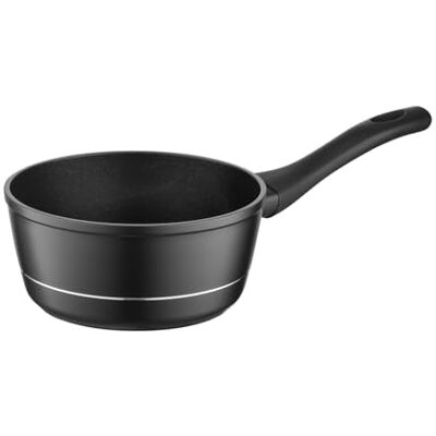 Florina Aluminium Steelpan (1,5 l) 18 cm I Kasserol DELUX I Antiaanbaklaag I Krasbestendige Pan met Inductiebodem I Kleine Melkpan met Hoge Rand I Geschikt voor Alle Kookplaten & Inductie Florina Aluminium Steelpan (1,5 l) 18 cm I Kasserol DELUX I Antiaanbaklaag I Krasbestendige Pan met Inductiebodem I Kleine Melkpan met Hoge Rand I Geschikt voor Alle Kookplaten & Inductie