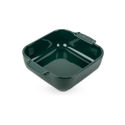 Peugeot Appolia vierkante ovenschaal 21 cm, bosgroen Peugeot Appolia vierkante ovenschaal 21 cm, bosgroen