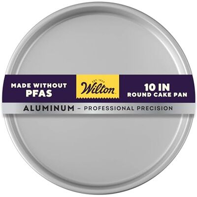 Wilton 10 x 2" ronde Perf Pan Taartvorm, gelijkmatige warmteverdeling, gemaakt van geanodiseerd aluminium, roestbestendig, gebouwd voor jarenlang gebruik Wilton 10 x 2" ronde Perf Pan Taartvorm, gelijkmatige warmteverdeling, gemaakt van geanodiseerd aluminium, roestbestendig, gebouwd voor jarenlang gebruik