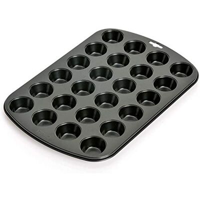 Kaiser Inspiration Mini Muffinvorm, 24 stuks, Anti-aanbaklaag, Duurzaam, Goede warmte distributie, Optimale vorm, 2300646206 Kaiser Inspiration Mini Muffinvorm, 24 stuks, Anti-aanbaklaag, Duurzaam, Goede warmte distributie, Optimale vorm, 2300646206