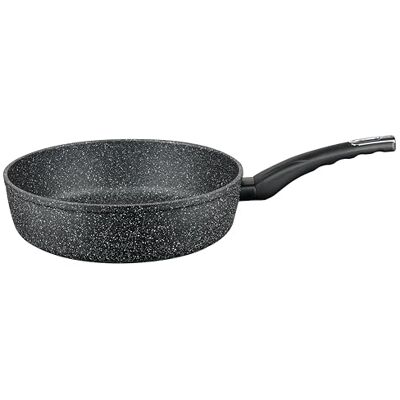 ELO Granit Evolution stoofpan 24 cm, micro-honingraatstructuur, DUR® Micro-honingraatstructuur, gesmeed aluminium, krasbestendige DUR® Professional antiaanbaklaag ELO Granit Evolution stoofpan 24 cm, micro-honingraatstructuur, DUR® Micro-honingraatstructuur, gesmeed aluminium, krasbestendige DUR® Professional antiaanbaklaag