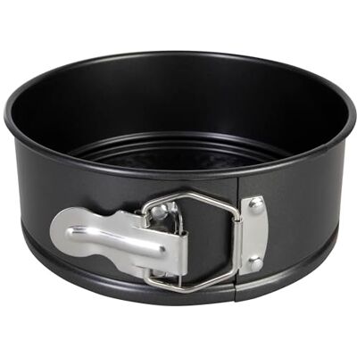 wenco Mini-springvorm, diameter 18 cm, ideaal voor kleine cakes, hoogwaardige antiaanbaklaag, van robuust staal, hittebestendig, stijlvol grijs, gemakkelijk te reinigen wenco Mini-springvorm, diameter 18 cm, ideaal voor kleine cakes, hoogwaardige antiaanbaklaag, van robuust staal, hittebestendig, stijlvol grijs, gemakkelijk te reinigen