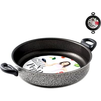 Home Tegame 2 Handvatten Anti-aanbak 24 cm Kookgerei - Keukengerei Home Tegame 2 Handvatten Anti-aanbak 24 cm Kookgerei - Keukengerei