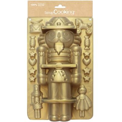 ScrapCooking Notenkraker siliconen mal 2999 ScrapCooking Notenkraker siliconen mal 2999