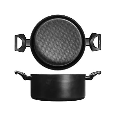 H&H Casseruola 2 Manici All Blacks cm24 H&H Casseruola 2 Manici All Blacks cm24