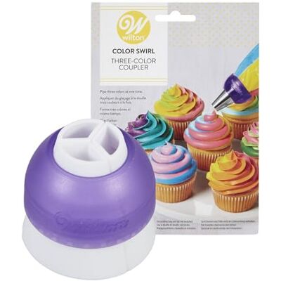 Wilton Colour Swirl 3 kleuren spuitzak koppeling Wilton Colour Swirl 3 kleuren spuitzak koppeling