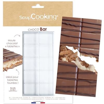 ScrapCooking 6761 Chocoladebakvorm halfstijve bakvorm 6761 ScrapCooking 6761 Chocoladebakvorm halfstijve bakvorm 6761