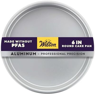 Wilton WI2105-2185 ronde pan ronde pan, aluminium, grijs Wilton WI2105-2185 ronde pan ronde pan, aluminium, grijs
