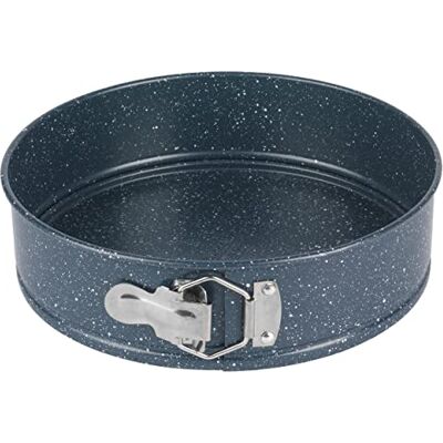 Russell Hobbs RH02176EU7 Nightfall Stone Springform Pan, 24 cm, Non-Stick Opening Cake Tin, Bake Cakes, Cheesecakes, Pies & More, Easy to Clean, Oven Safe, PFOA Free Blue Marble Carbon Steel Russell Hobbs RH02176EU7 Nightfall Stone Springform Pan, 24 cm, Non-Stick Opening Cake Tin, Bake Cakes, Cheesecakes, Pies & More, Easy to Clean, Oven Safe, PFOA Free Blue Marble Carbon Steel