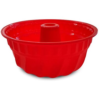 Guardini Juliette Siliconen Bakvorm - 22cm - Rood - Bakvorm Guardini Juliette Siliconen Bakvorm - 22cm - Rood - Bakvorm