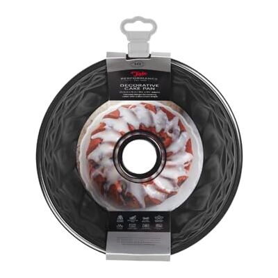 Tala Tulbandvorm 23.4 cm Cakevorm met Antiaanbaklaag Koolstofstaal Geribbelde Bakvorm Voor Cake en Tulband Geschikt voor Oven Koelkast en Vriezer Tala Tulbandvorm 23.4 cm Cakevorm met Antiaanbaklaag Koolstofstaal Geribbelde Bakvorm Voor Cake en Tulband Geschikt voor Oven Koelkast en Vriezer