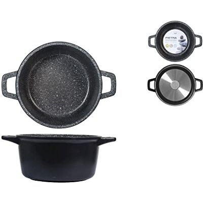Home - Casseruola 2 Maniglie - Anti-aanbaklaag - Casserole Home - Casseruola 2 Maniglie - Anti-aanbaklaag - Casserole