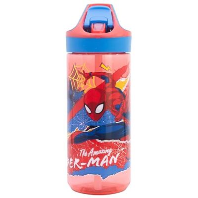 Stor Drinkfles Kinderen Spider-Man 620ml Tritan Herbruikbaar met Automatische Tuit BPA Vrij Stor Drinkfles Kinderen Spider-Man 620ml Tritan Herbruikbaar met Automatische Tuit BPA Vrij