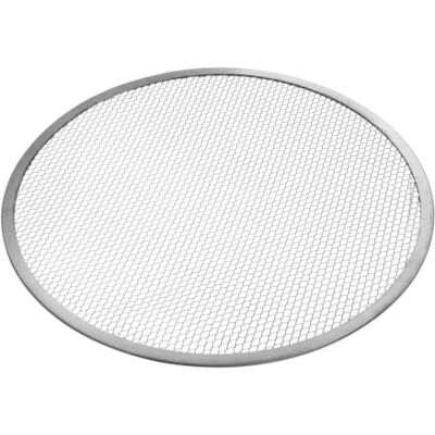 HENDI Pizzaplaat, met gaasbodem, bakt pizzadeeg gelijkmatig, hittebestendig tot 300°C, pizzarooster, ø300mm, aluminium HENDI Pizzaplaat, met gaasbodem, bakt pizzadeeg gelijkmatig, hittebestendig tot 300°C, pizzarooster, ø300mm, aluminium