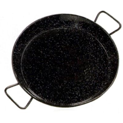 Garcima paella Pan, ENAMELLED Staal 28 cm Garcima paella Pan, ENAMELLED Staal 28 cm