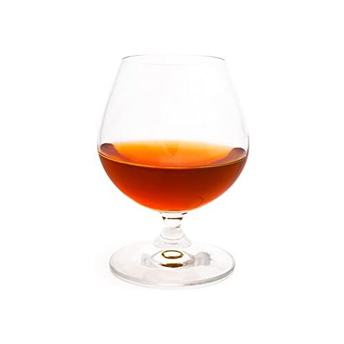 Topkapi 44525 Cognaczwenker Petite 250 ml, set van 6 cognac glazen, vaatwasmachinebestendig, elegant en robuust