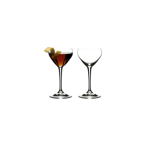 RIEDEL Drink Specifiek Glaswerk Nick & Nora Cocktail Glas 2 Count (Pack van 1)