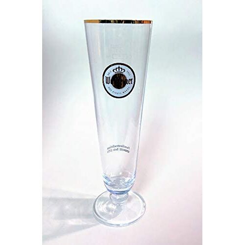 Warsteiner 0,3 l glas/gouden rand/glazen/bierglazen/bierglazen/tulpen/gastron/bar/party