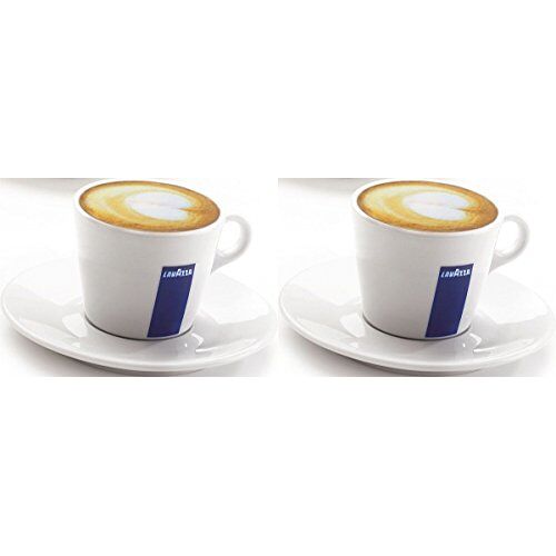 Lavazza 2 X  8 oz Americano kopjes en schotels