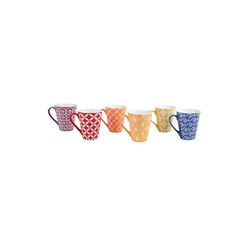 Excelsa Brunch Time Bekers, set van 6