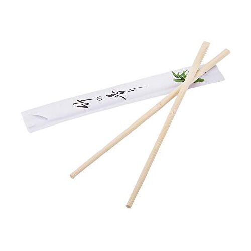 Wooden Chopsticks (Pak van 300 paar) Wegwerpverpakking Bamboe Houten Eetstokjes Individueel Verpakt