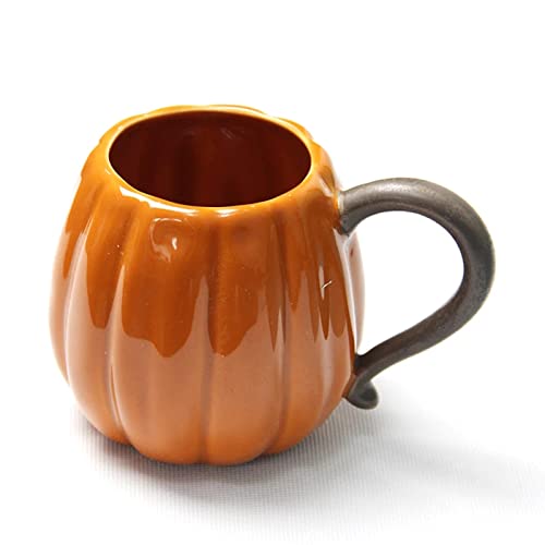 HAPED Koffiekopjes, Halloween Pompoen pot Mok reliëf keramische kopje thee koffie beker gift pompoen kopje ontbijt kopje keramische beker mok kopjes